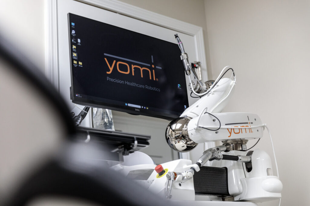 Yomi robotic-assisted dental implant system at Cornerstone Dental Arts, Knoxville, TN