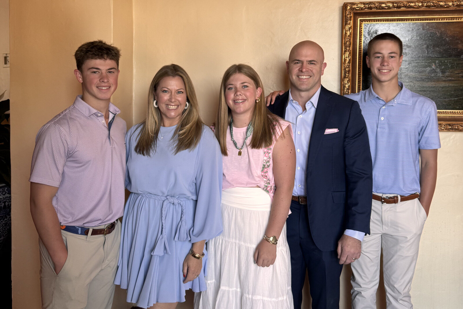 Dr. Michael Williams of Cornerstone Dental Arts in Knoxville, TN with his family