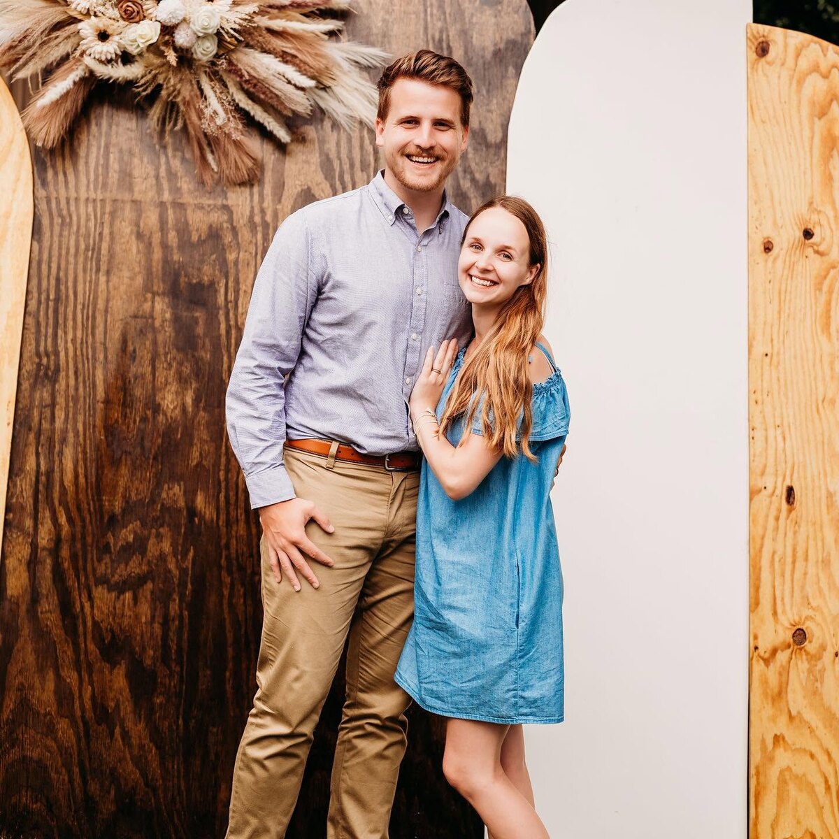 Dr. Austin Holmgren of Cornerstone Dental with his wife in Knoxville, TN
