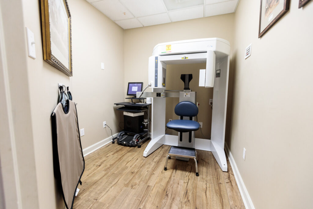 The digital imaging room at Cornerstone Dental Arts Executive Park in Knoxville, TN
